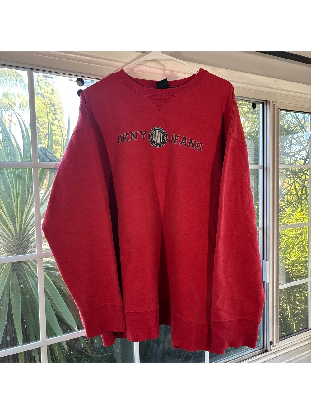 Y2K DKNY Spellout Sweatshirt